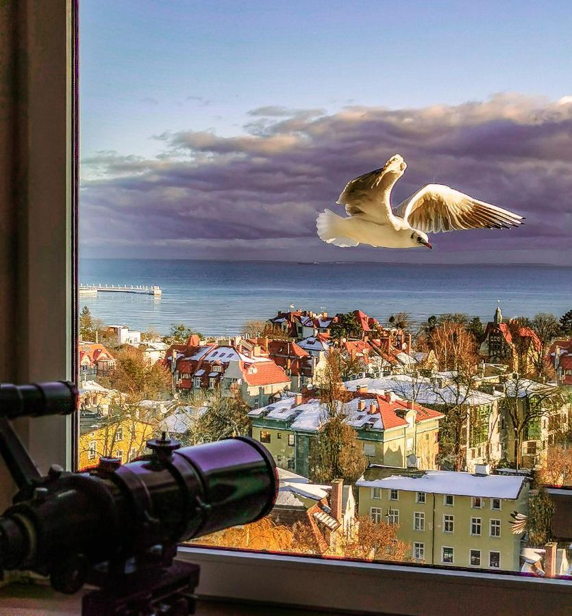 Pokoje Przy Plazy Z Widokiem Na Morze Sopot Exterior foto