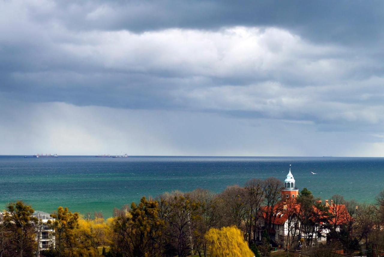 Pokoje Przy Plazy Z Widokiem Na Morze Sopot Exterior foto