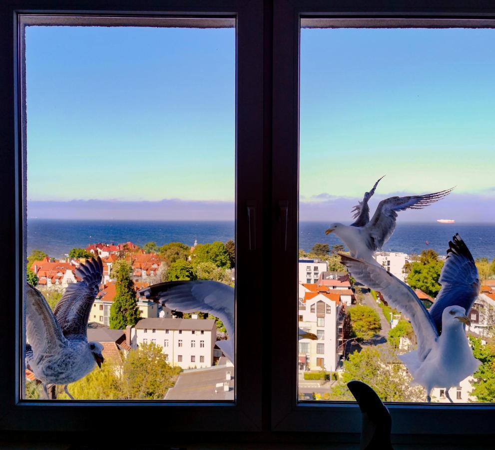Pokoje Przy Plazy Z Widokiem Na Morze Sopot Exterior foto