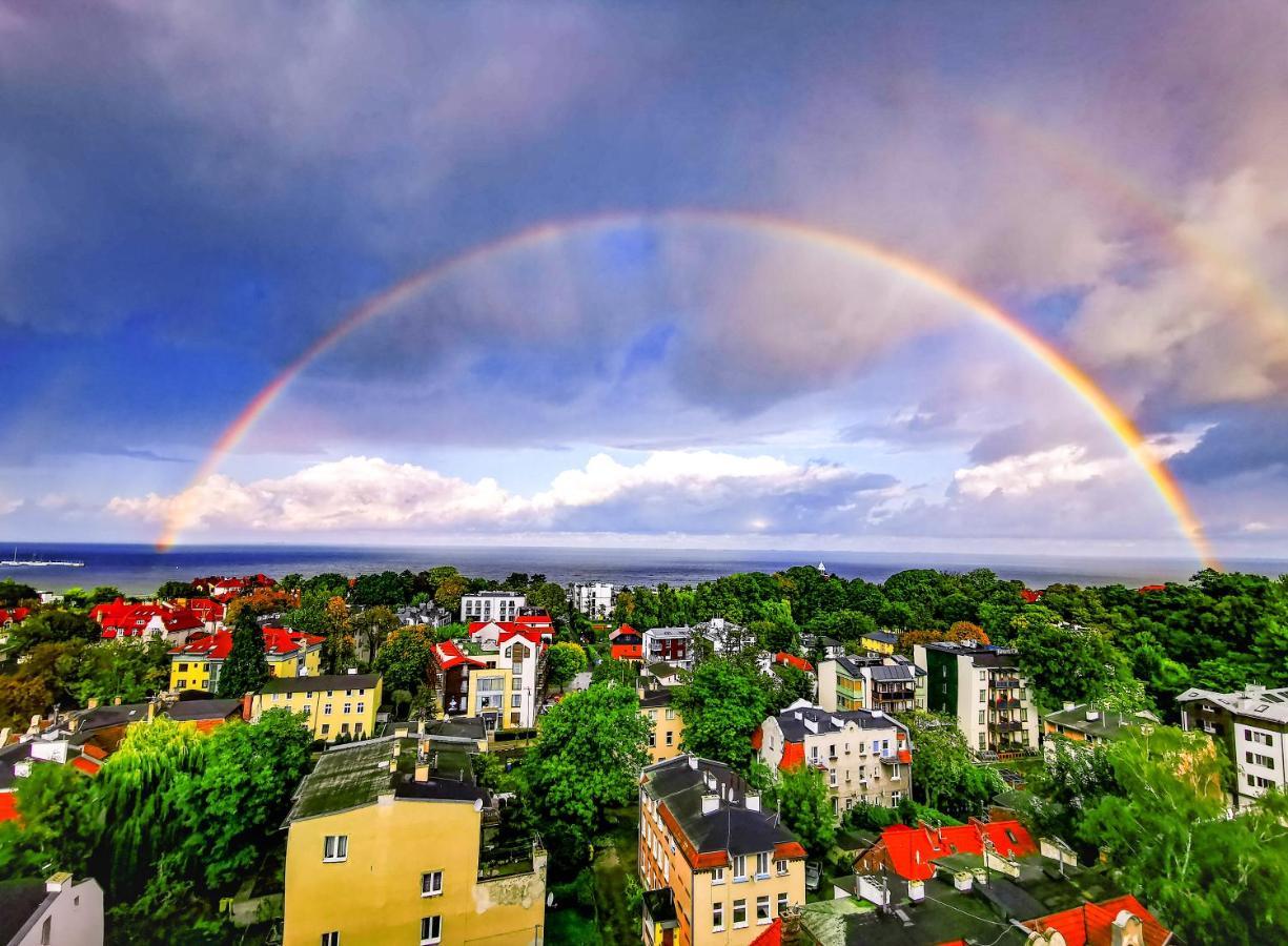Pokoje Przy Plazy Z Widokiem Na Morze Sopot Exterior foto