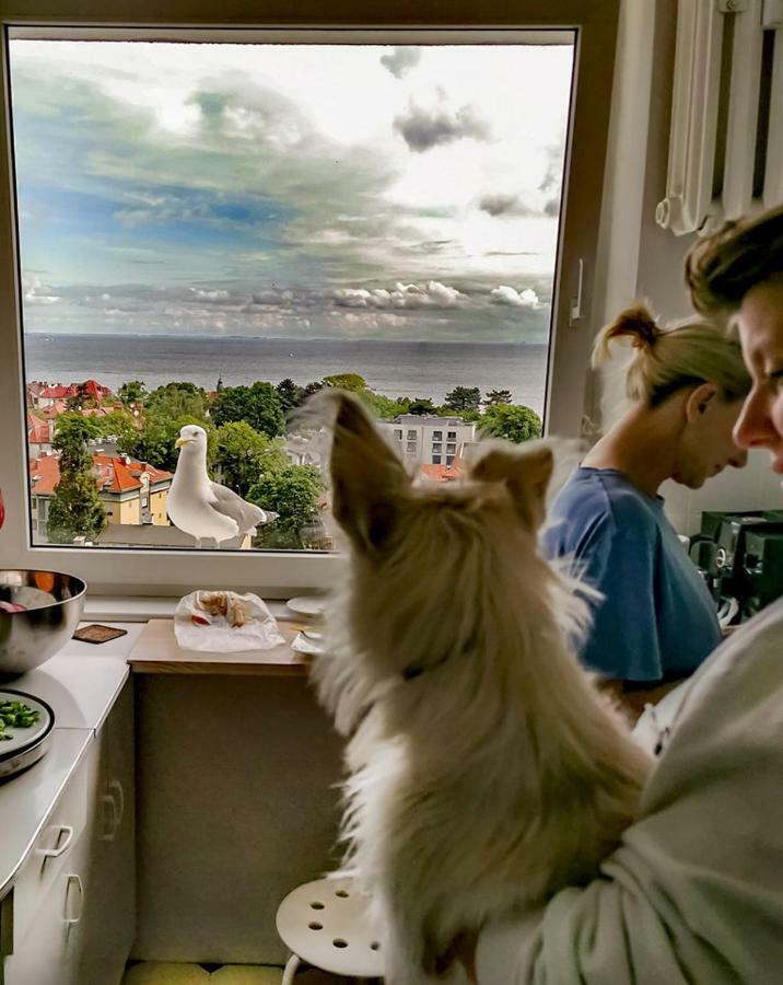 Pokoje Przy Plazy Z Widokiem Na Morze Sopot Exterior foto